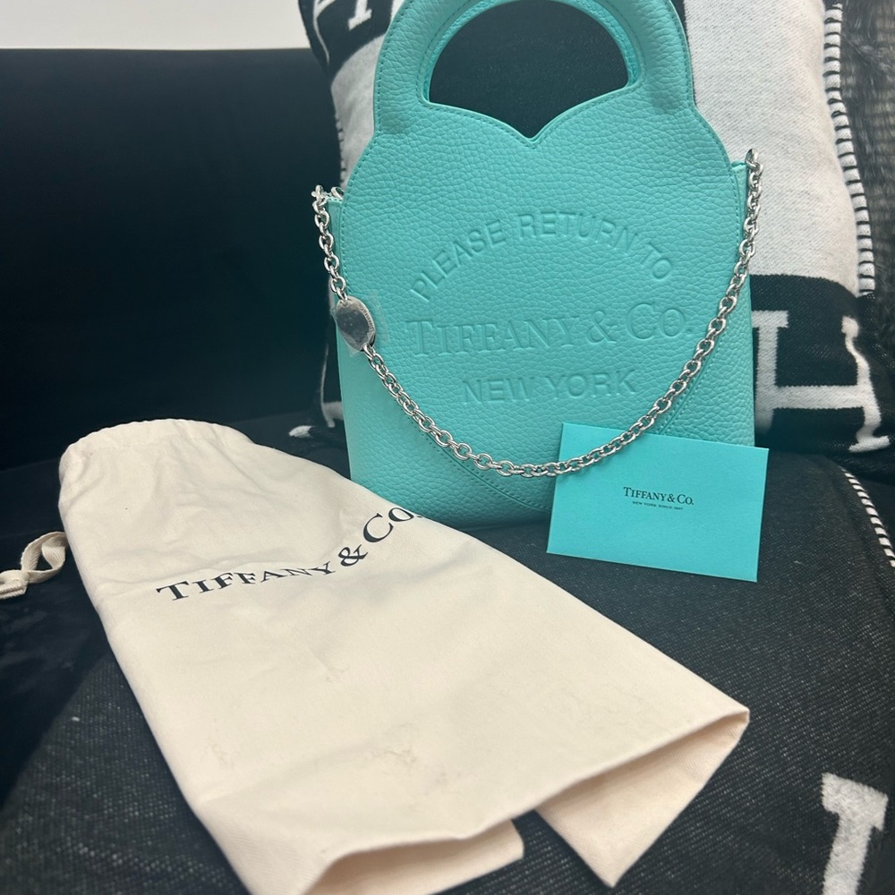 Tiffany & Co Bag with Silver Chain